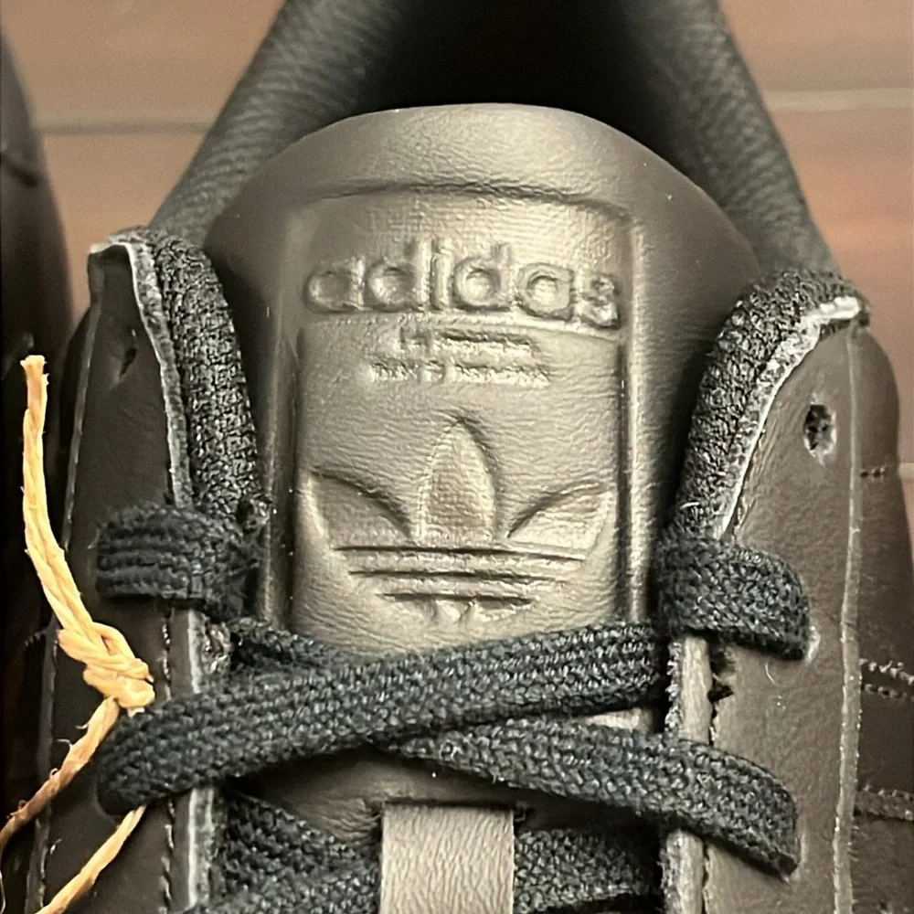 Adidas Superstar Triple Black Shoes Sneakers EG4957 new Mens Size 10